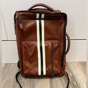 FOSSIL Buckner Convertible Leather Backpack